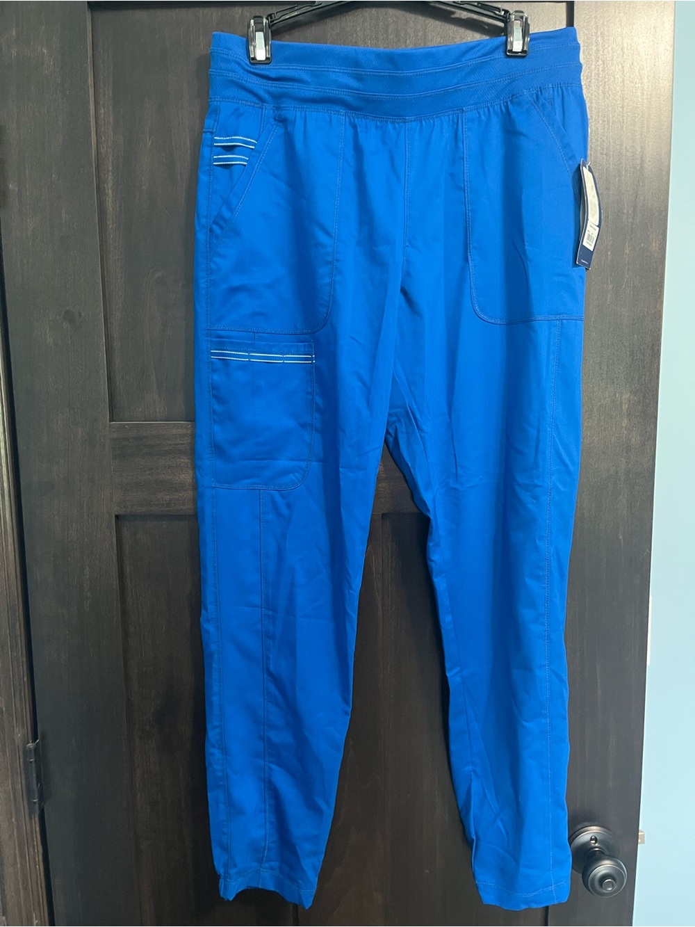 Woman’s Blue Scrub Pants